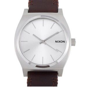 Nixon Time Teller Pack 37mm Stainless Steel Silver / Brown / Tan Unisex Watch